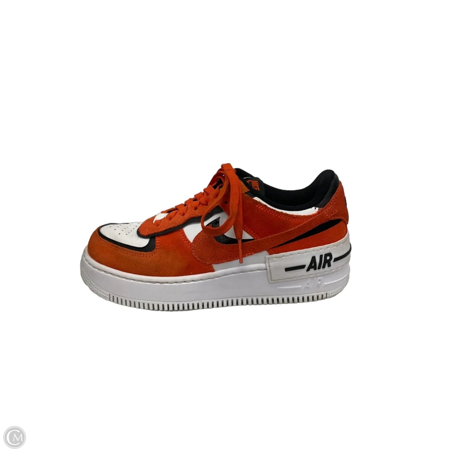 Shoes Sneakers By Nike In Orange, Size: 8.5
