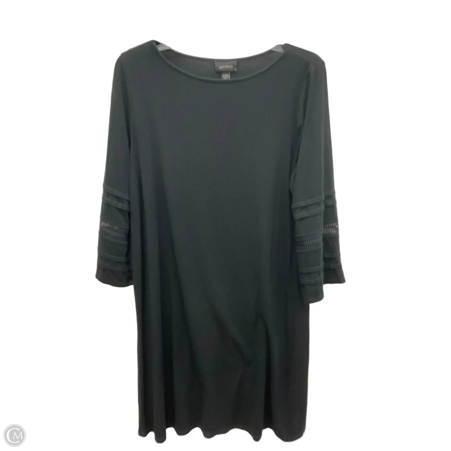 Dress Casual Midi By J. Jill In Black, Size: M