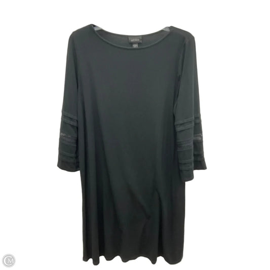 Dress Casual Midi By J. Jill In Black, Size: M