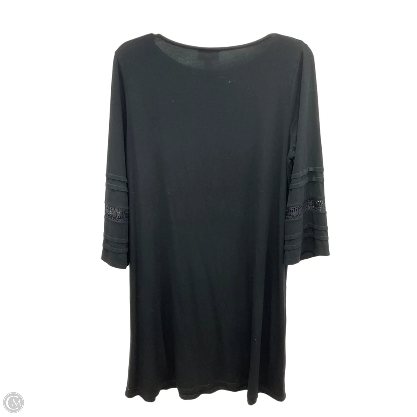 Dress Casual Midi By J. Jill In Black, Size: M