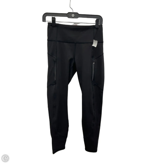 Athletic Leggings By Athleta In Black, Size: S