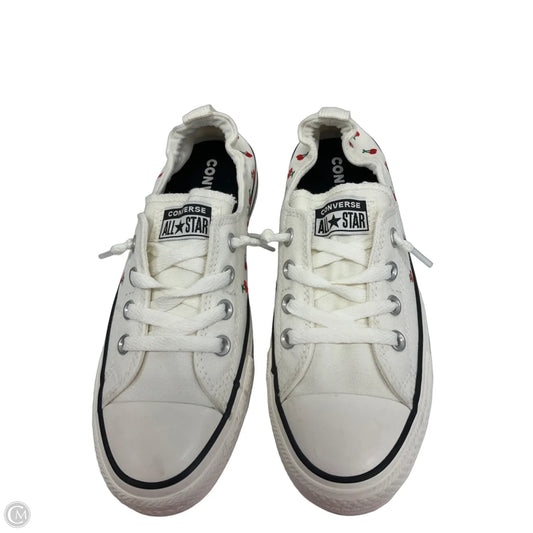 Shoes Sneakers By Converse In White, Size: 6.5