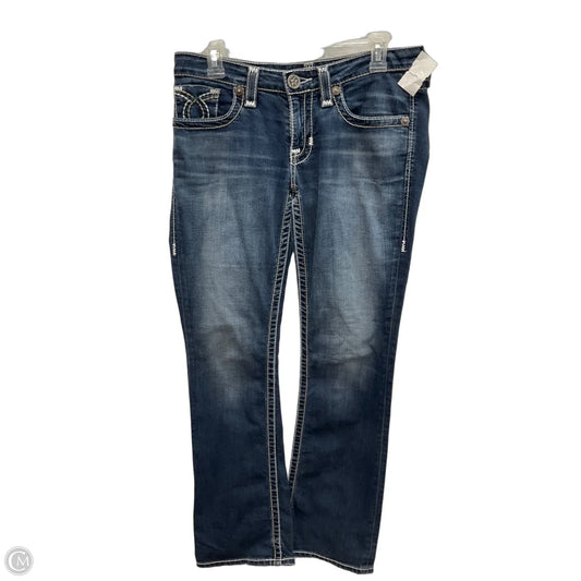Jeans Straight By Big Star In Blue, Size: 8