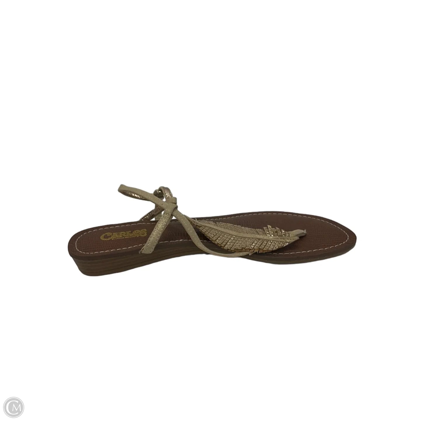 Sandals Flats By Carlos By Carlos Santana In Brown, Size: 7.5