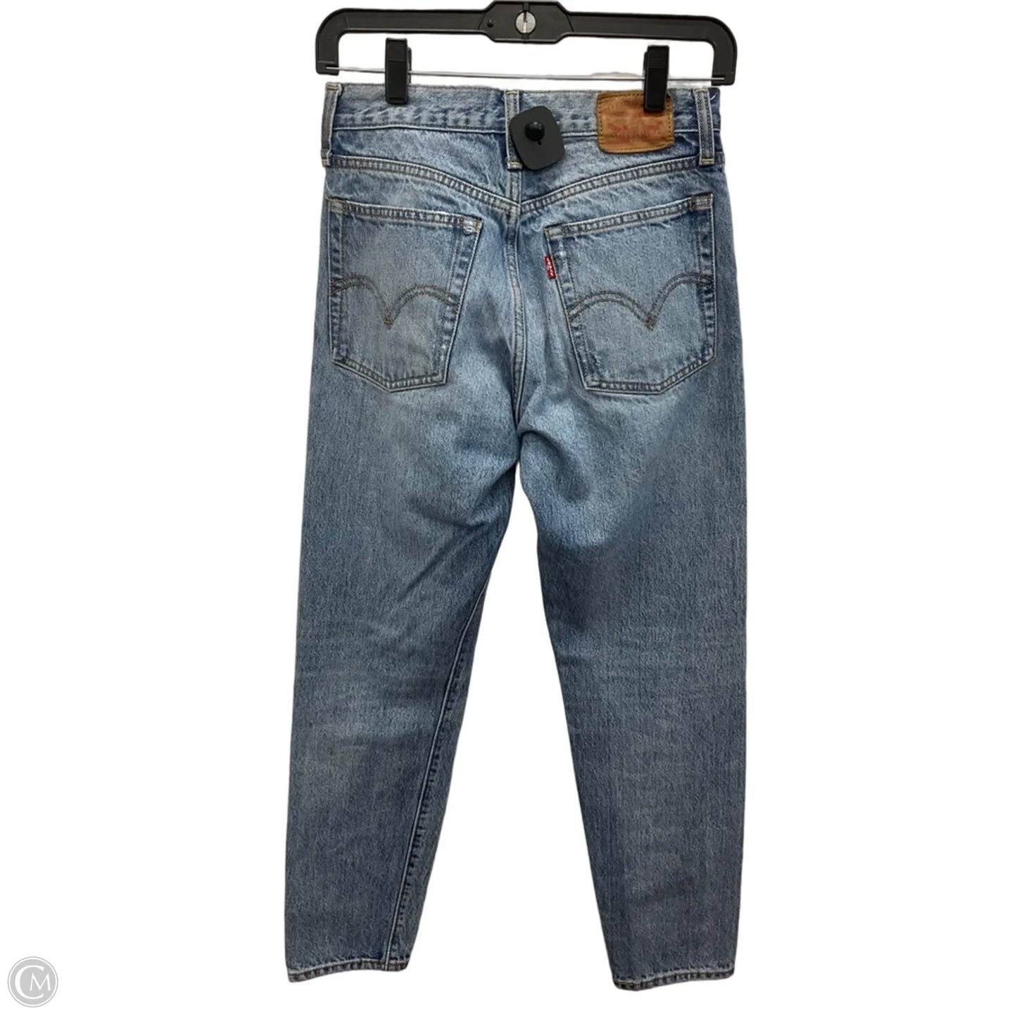 Jeans Skinny By Levis In Blue, Size: 4