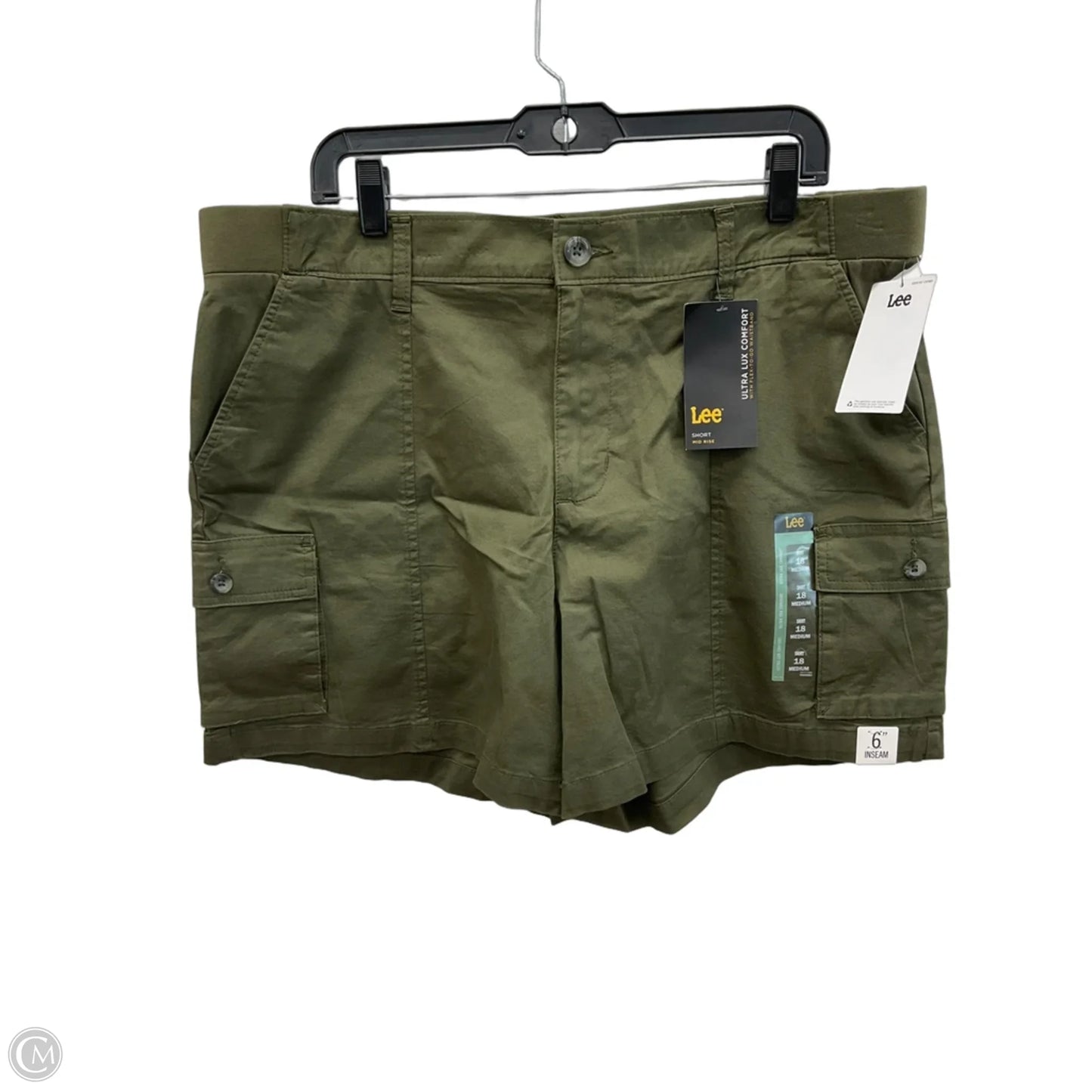 Shorts By Lee In Green, Size: 18