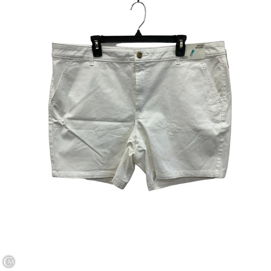 Shorts By Ana In White, Size: 20