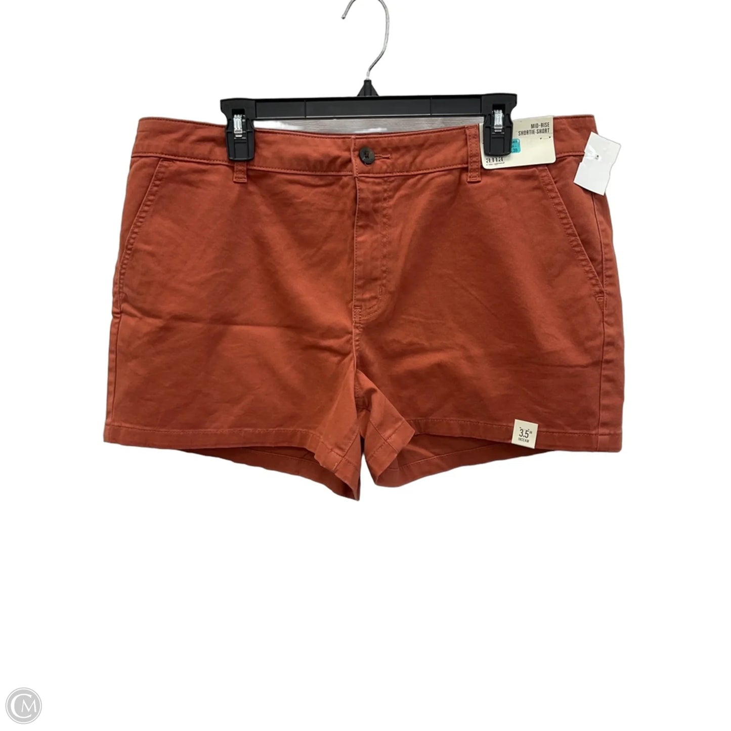 Shorts By Ana In Orange, Size: 18