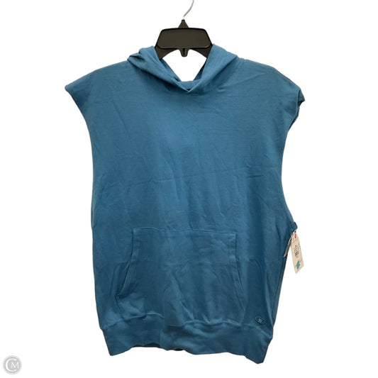Athletic Tank Top By Champion In Blue, Size: L