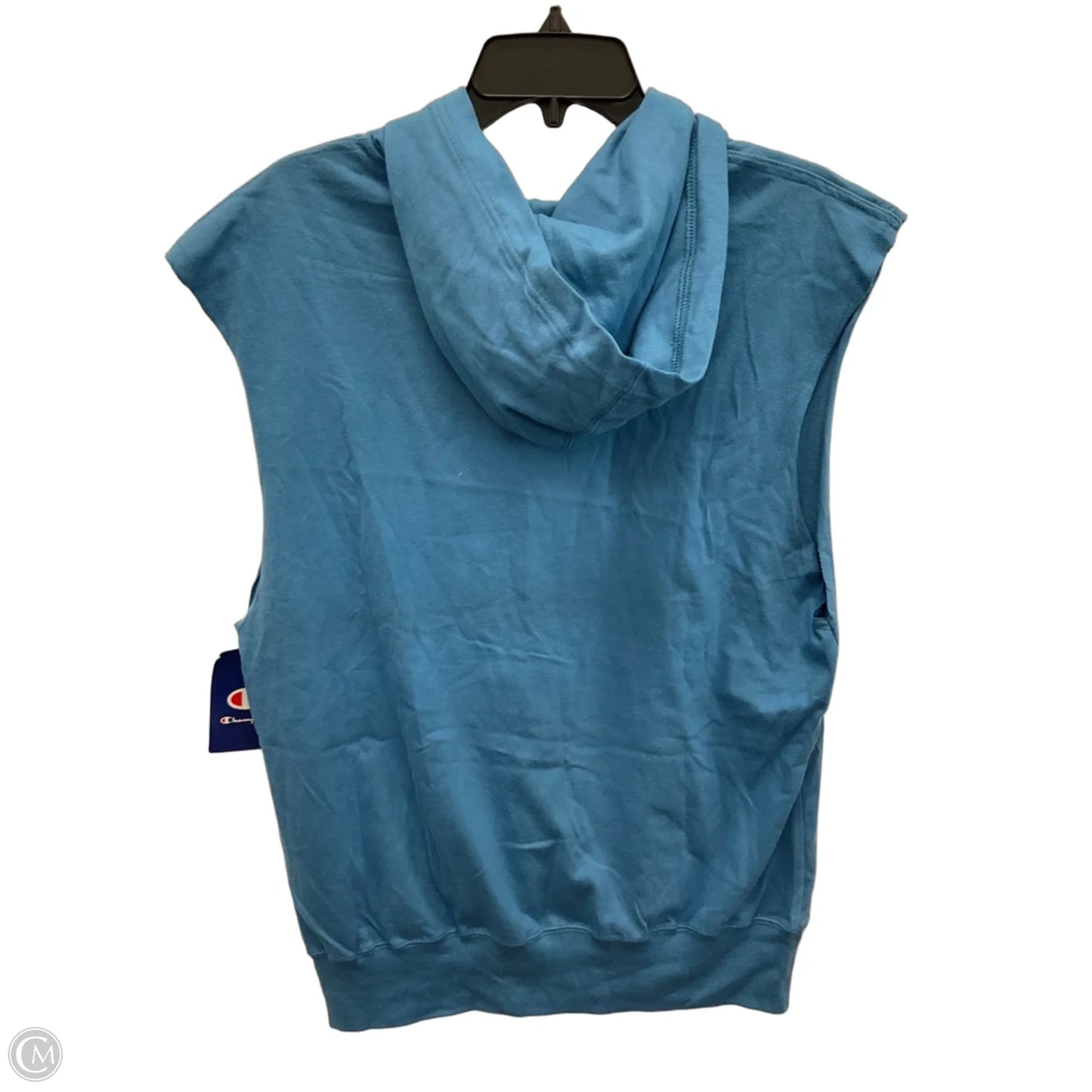 Athletic Tank Top By Champion In Blue, Size: L
