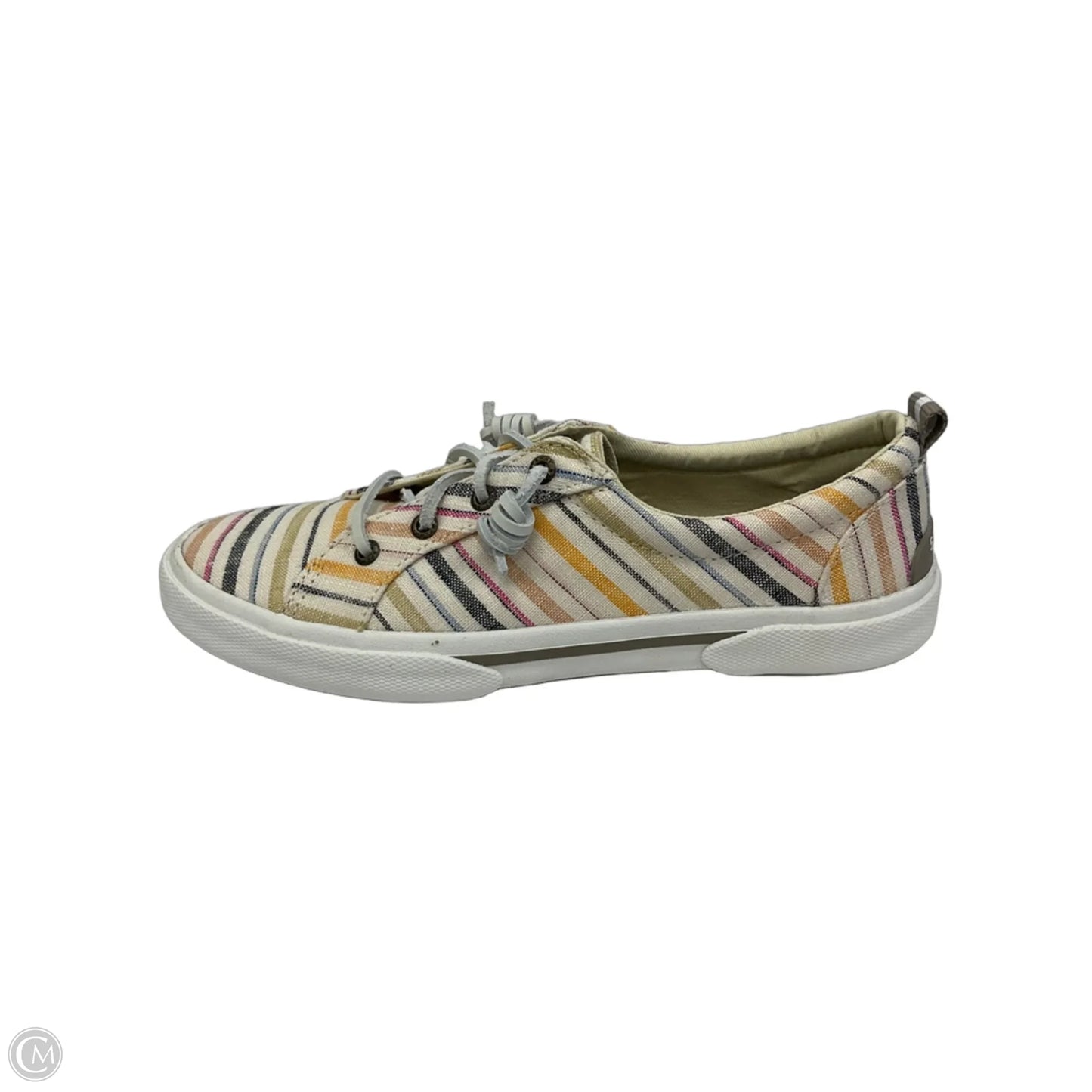 Shoes Sneakers By Sperry In Striped Pattern, Size: 8.5