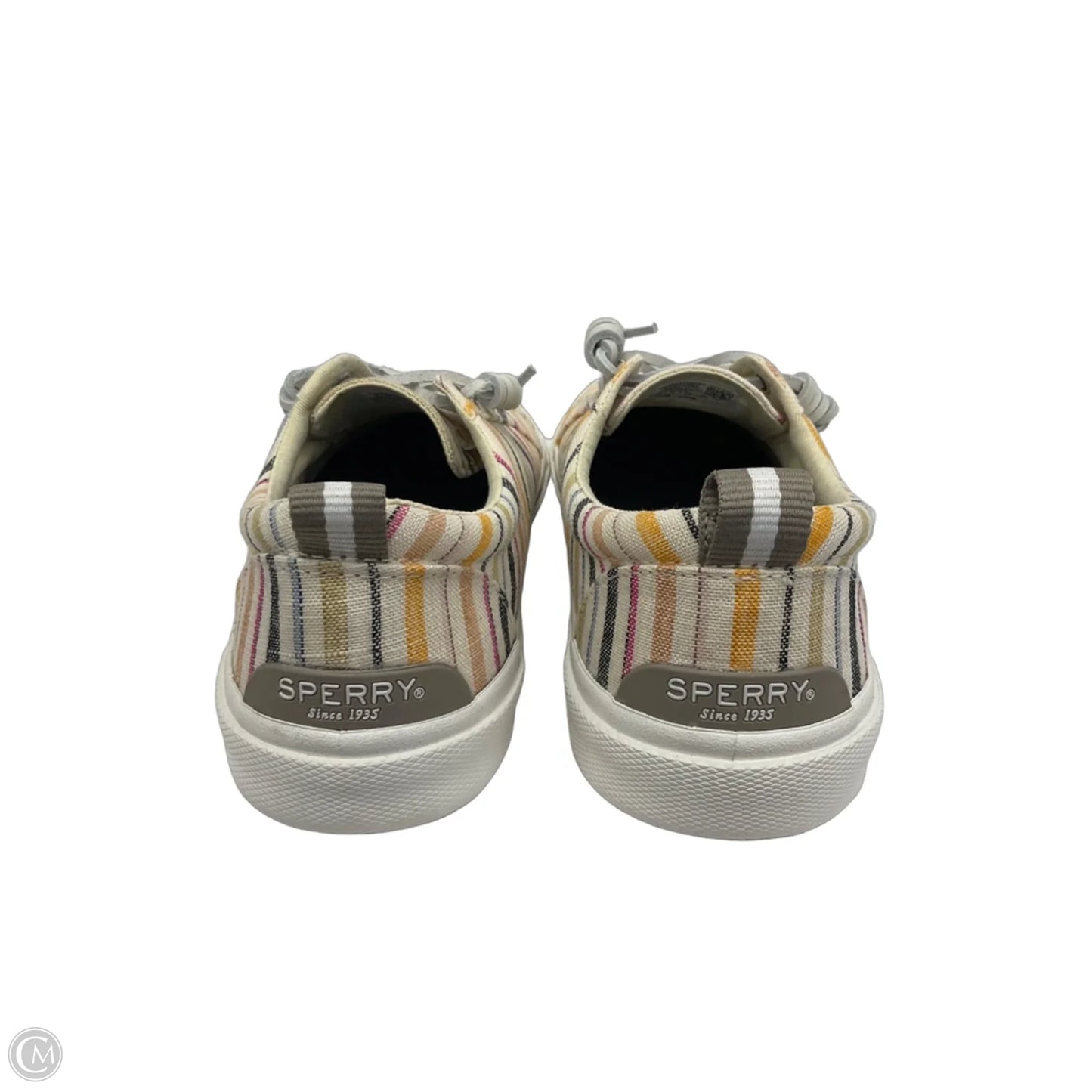 Shoes Sneakers By Sperry In Striped Pattern, Size: 8.5