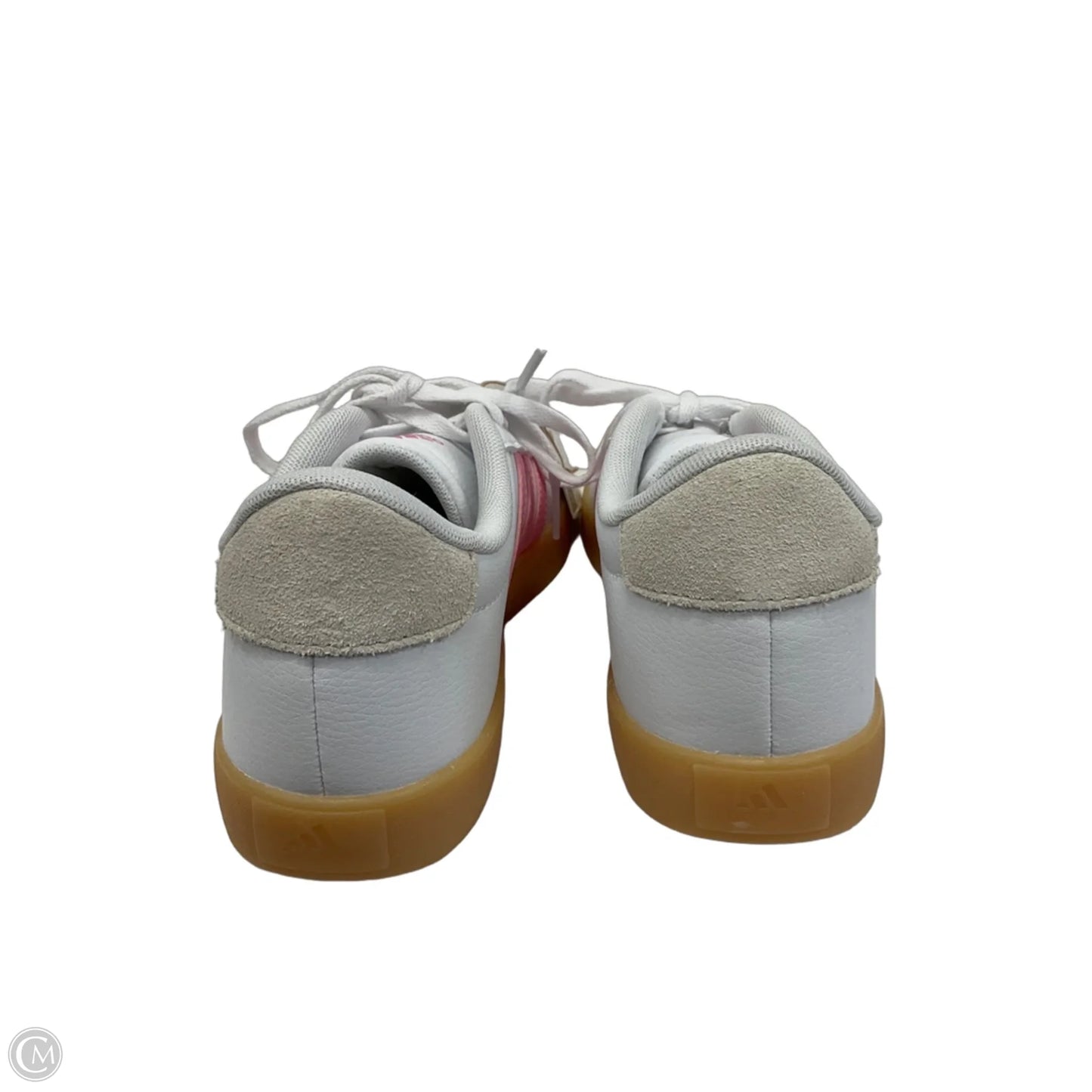 Shoes Athletic By Adidas In Pink & White, Size: 5