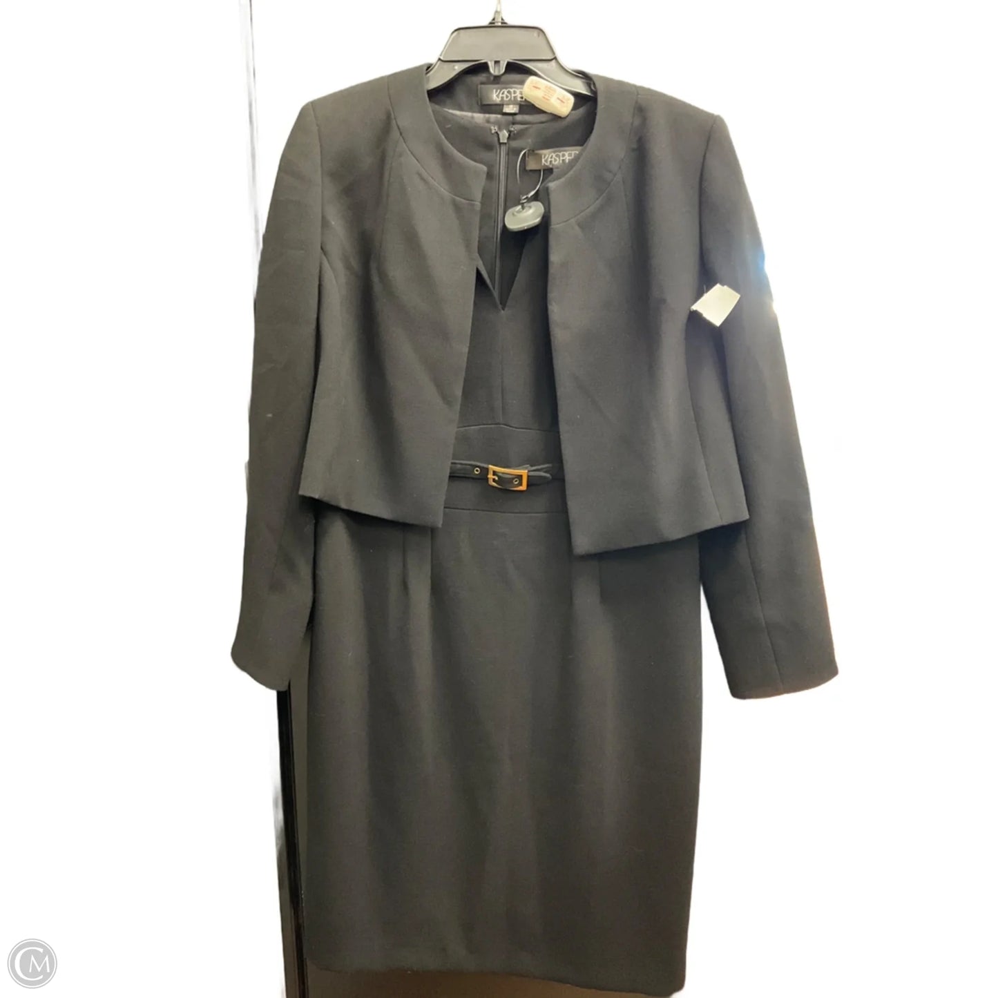 Dress Set 2pc By Kasper In Black, Size: 12