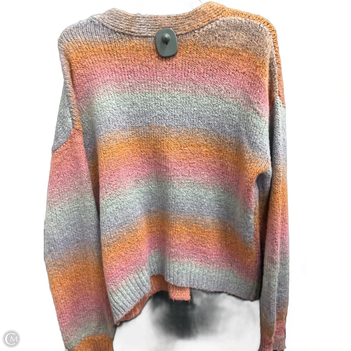 Cardigan By Clothes Mentor In Multi-colored, Size: M
