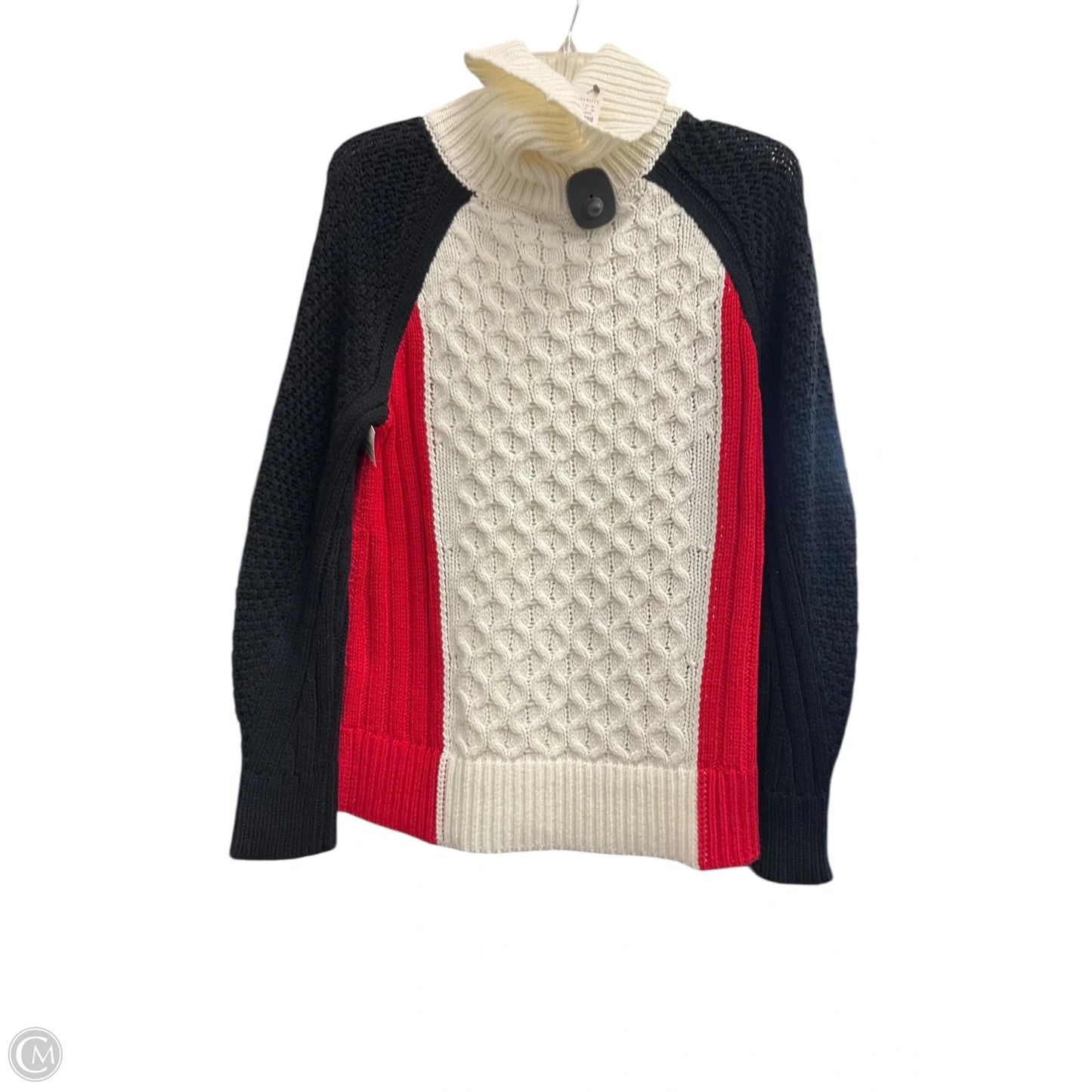 Sweater By Talbots In White, Size: M
