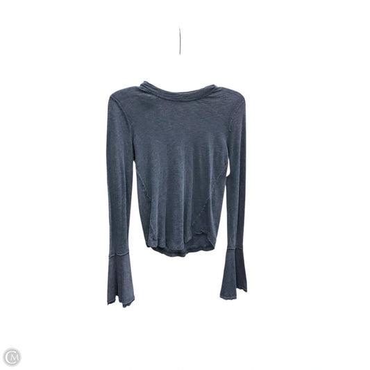 Top Long Sleeve By We The Free In Blue, Size: Xs