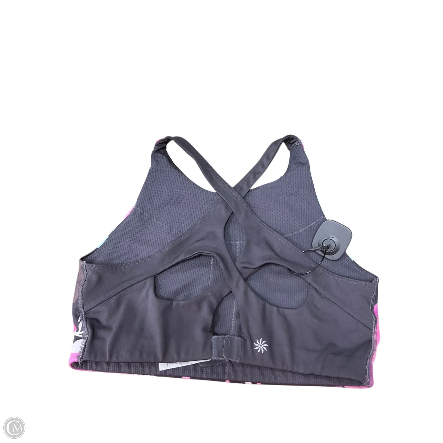 Athletic Bra By Athleta In Floral Print, Size: M