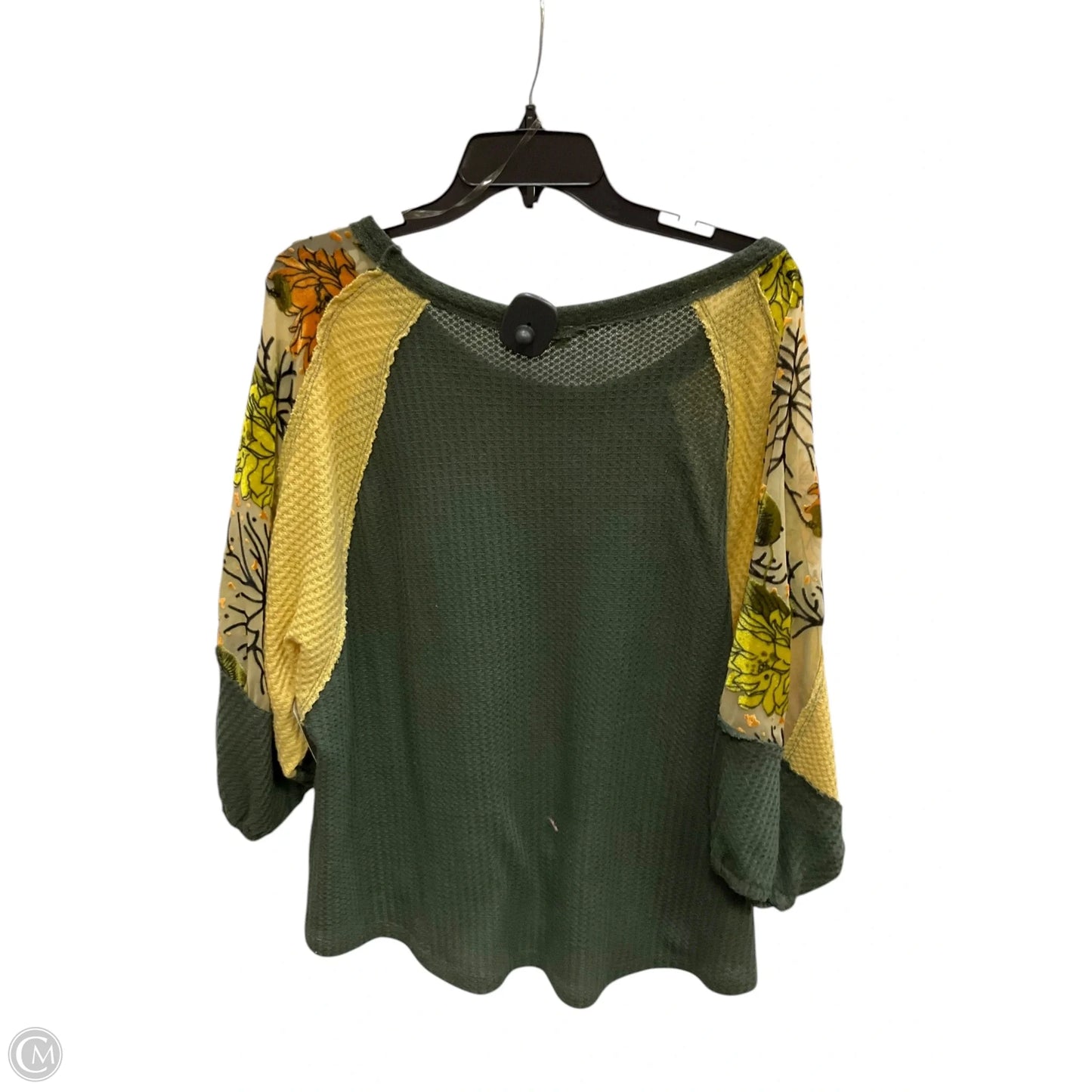 Top Long Sleeve By Kori America In Multi-colored, Size: M
