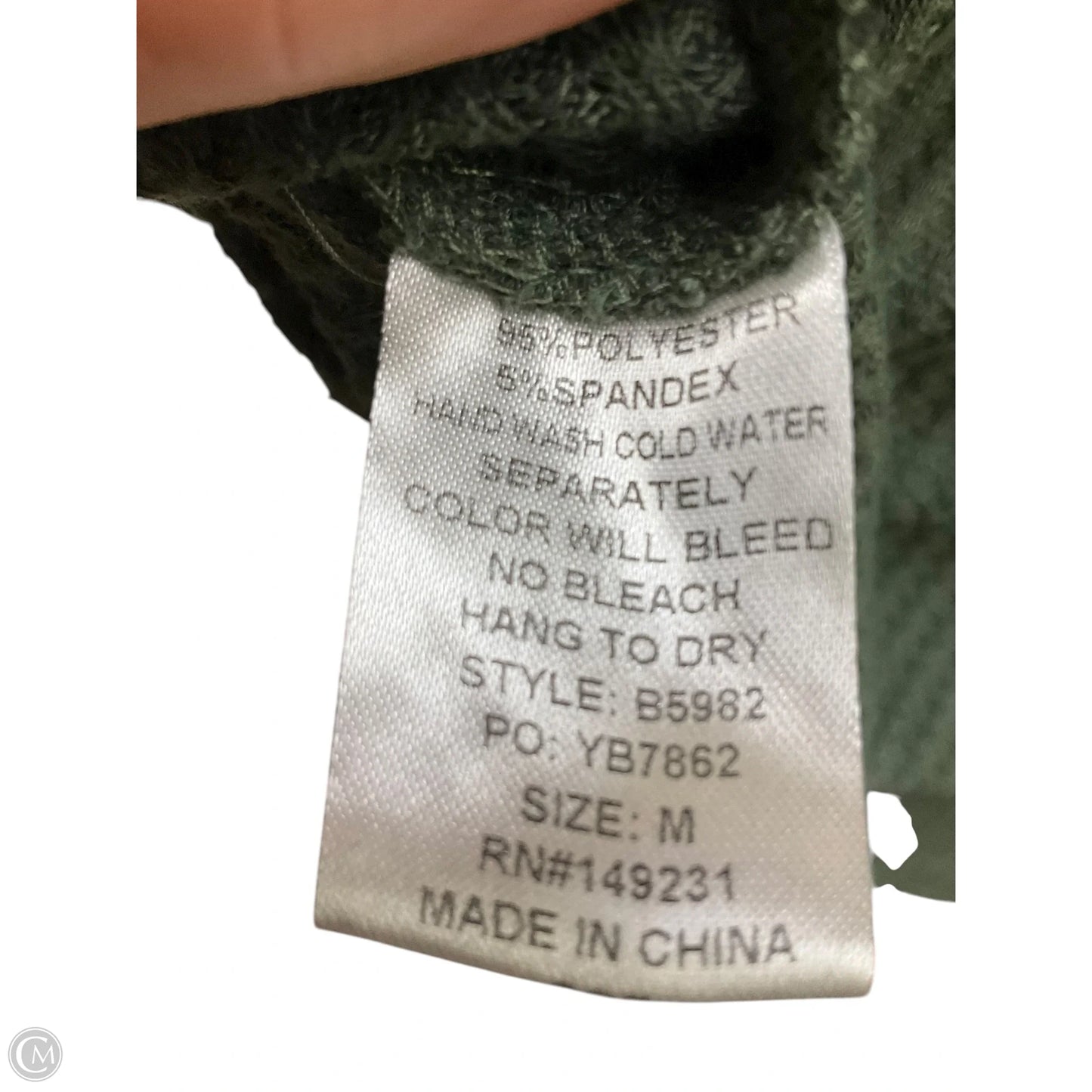 Top Long Sleeve By Kori America In Multi-colored, Size: M