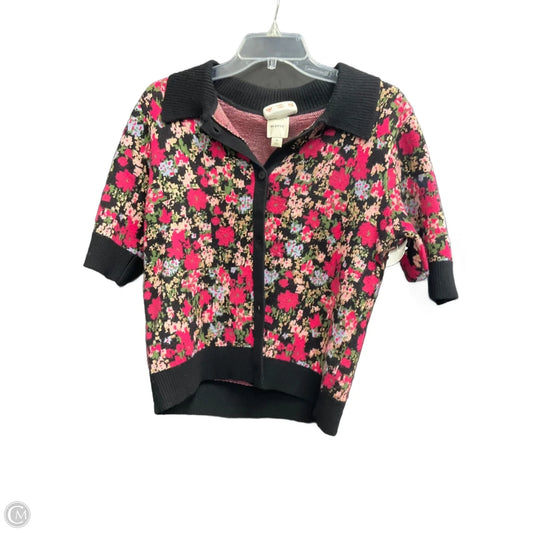 Cardigan By Maeve In Floral Print, Size: M