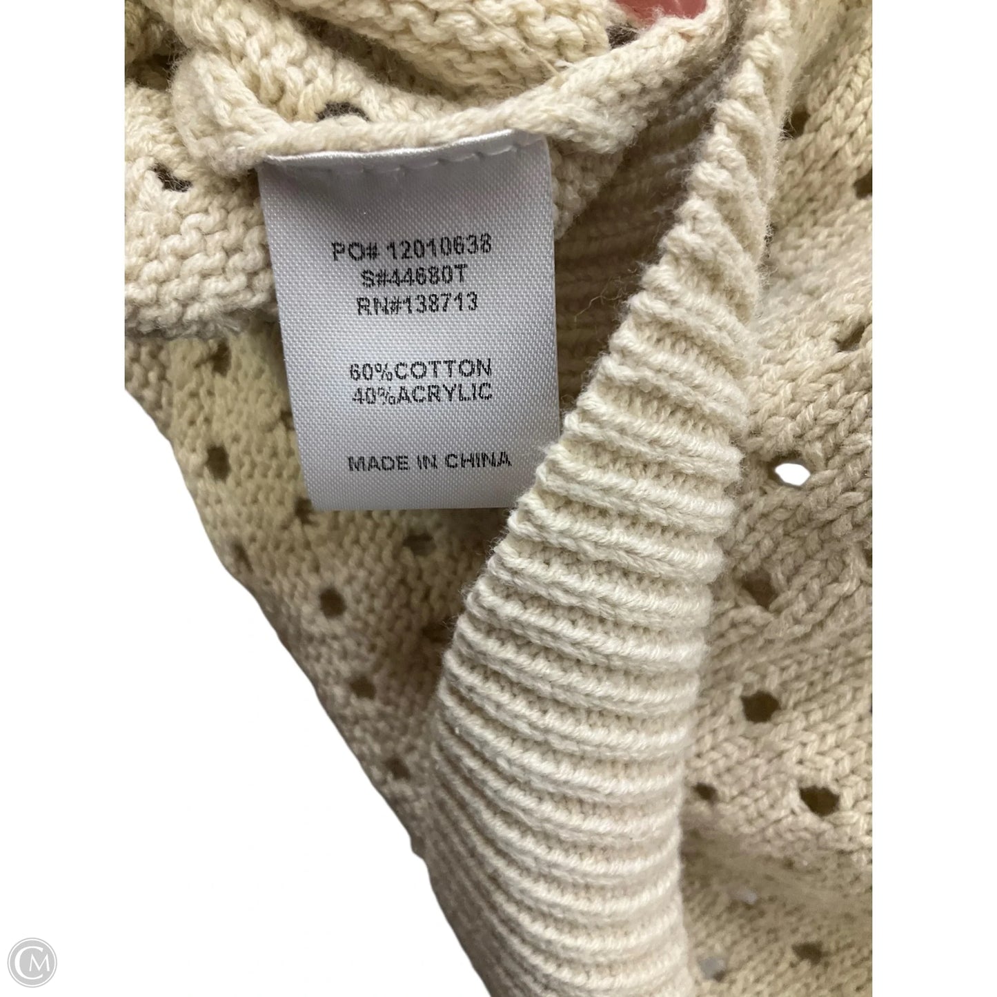 Sweater By Doe & Rae In Beige, Size: S