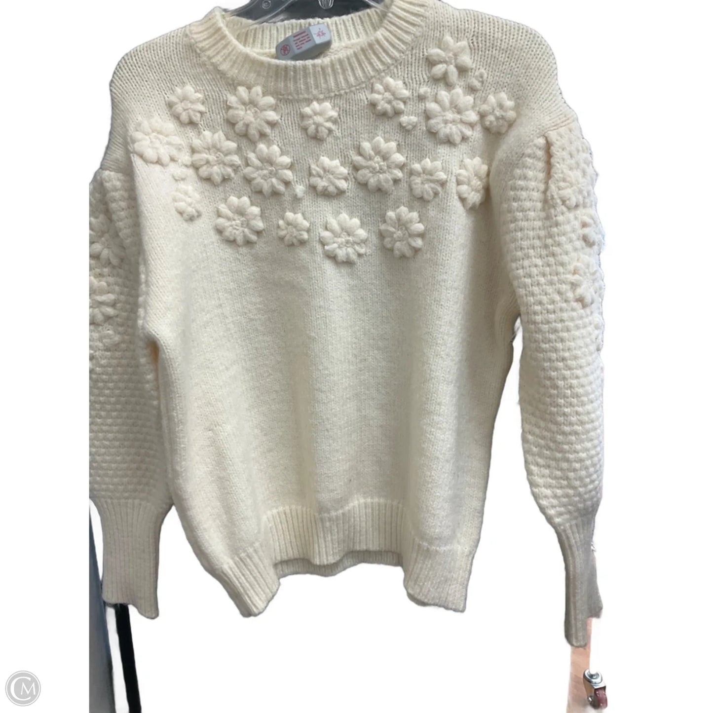 Sweater By Tea N Rose In White, Size: S