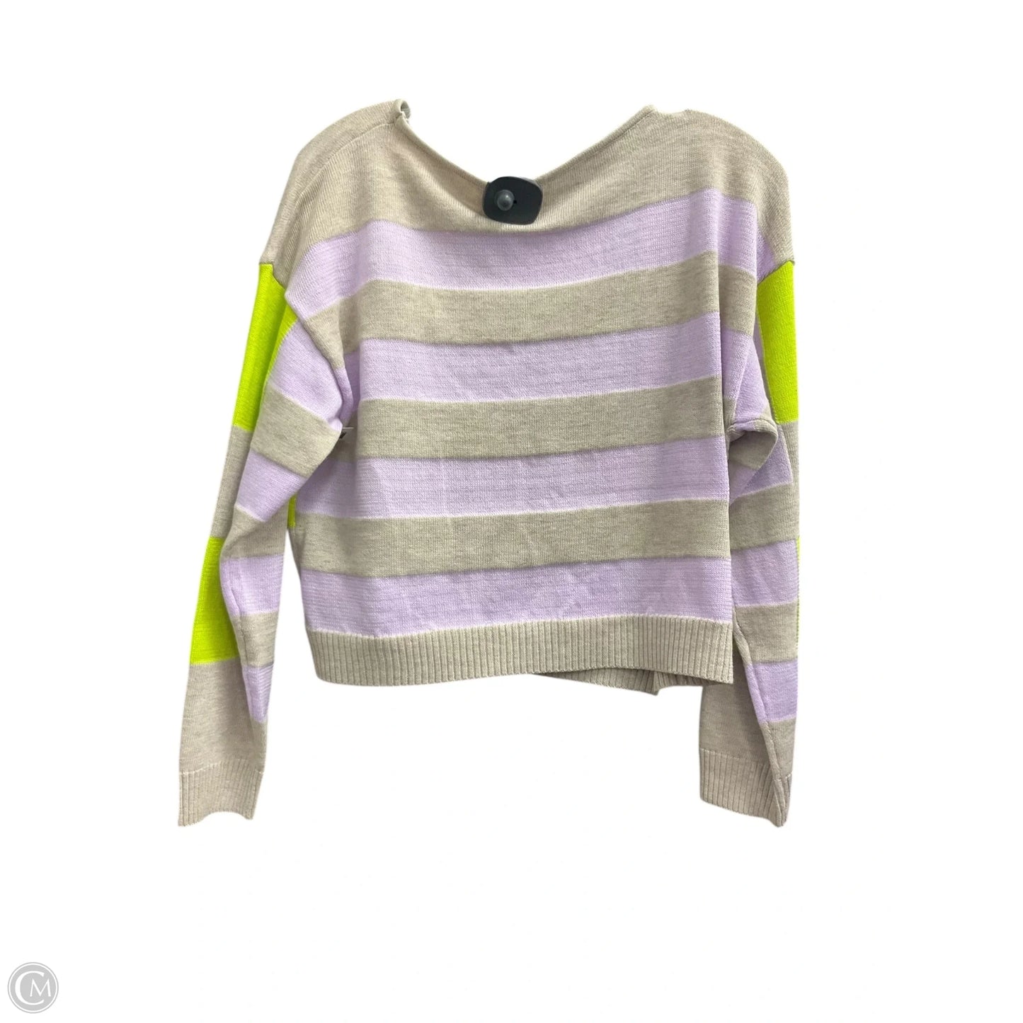 Sweater By En Creme In Striped Pattern, Size: L