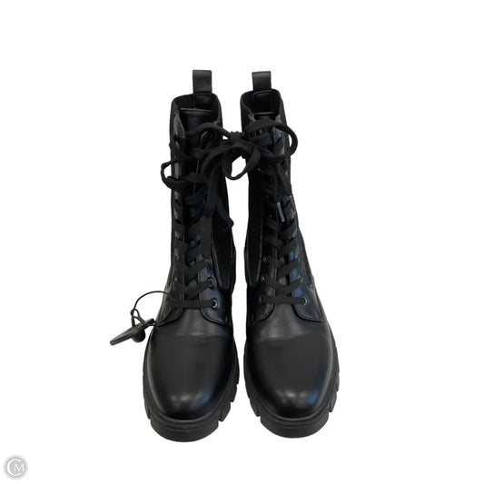 Boots Mid-calf Heels By Qupid In Black, Size: 6