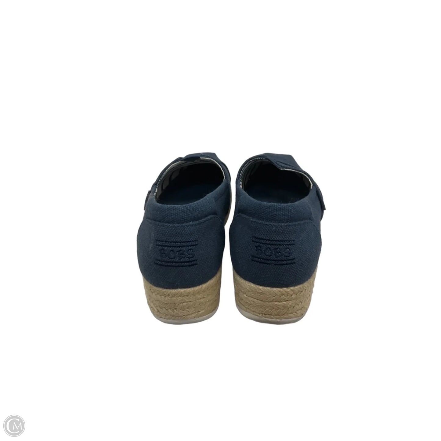 Shoes Heels Platform By Bobs In Blue, Size: 8