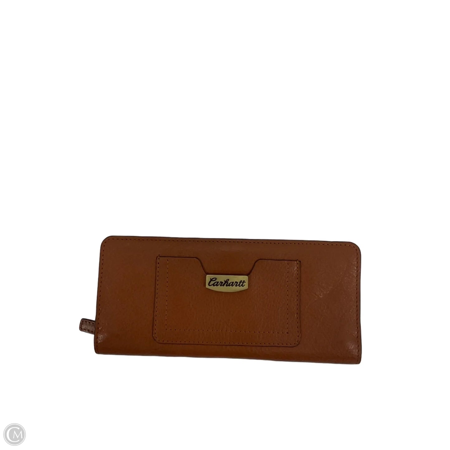 Wallet Leather By Carhartt, Size: Medium