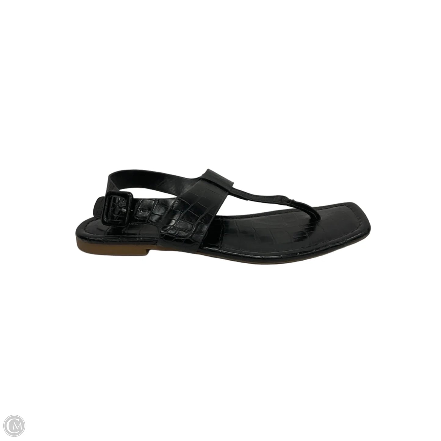 Sandals Flats By Nine West In Black, Size: 8