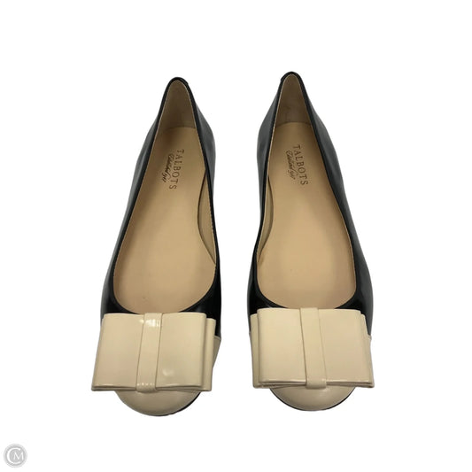 Shoes Flats By Talbots In Black, Size: 7.5