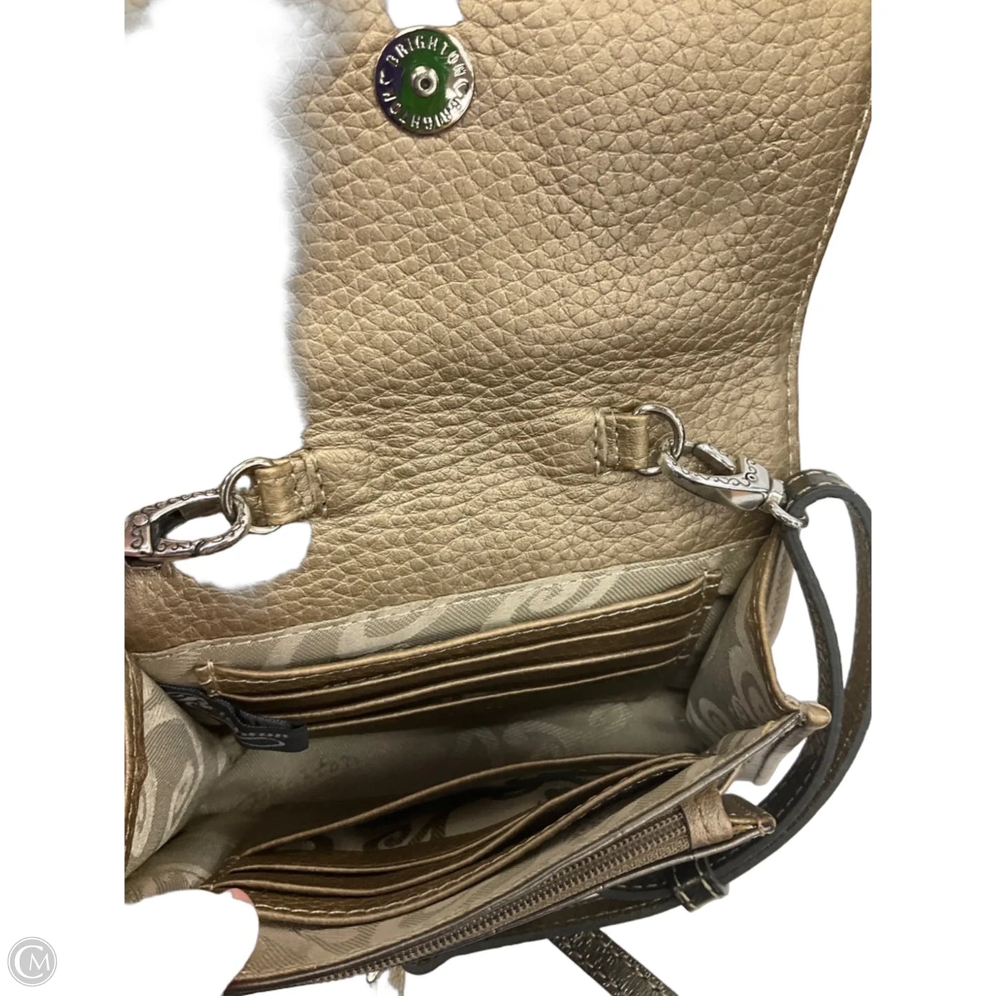 Crossbody Leather By Brighton, Size: Small