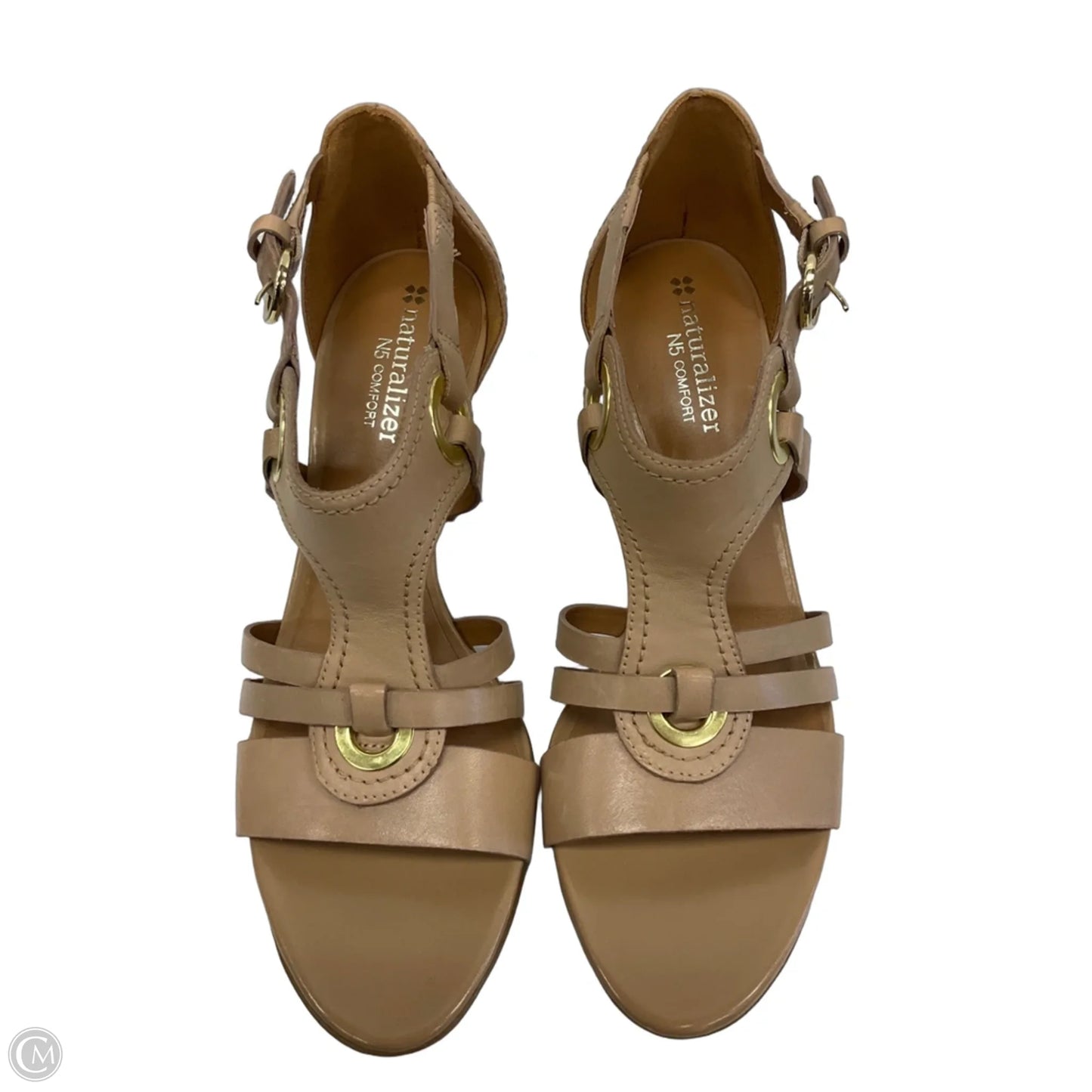 Shoes Heels Platform By Naturalizer In Tan, Size: 7.5