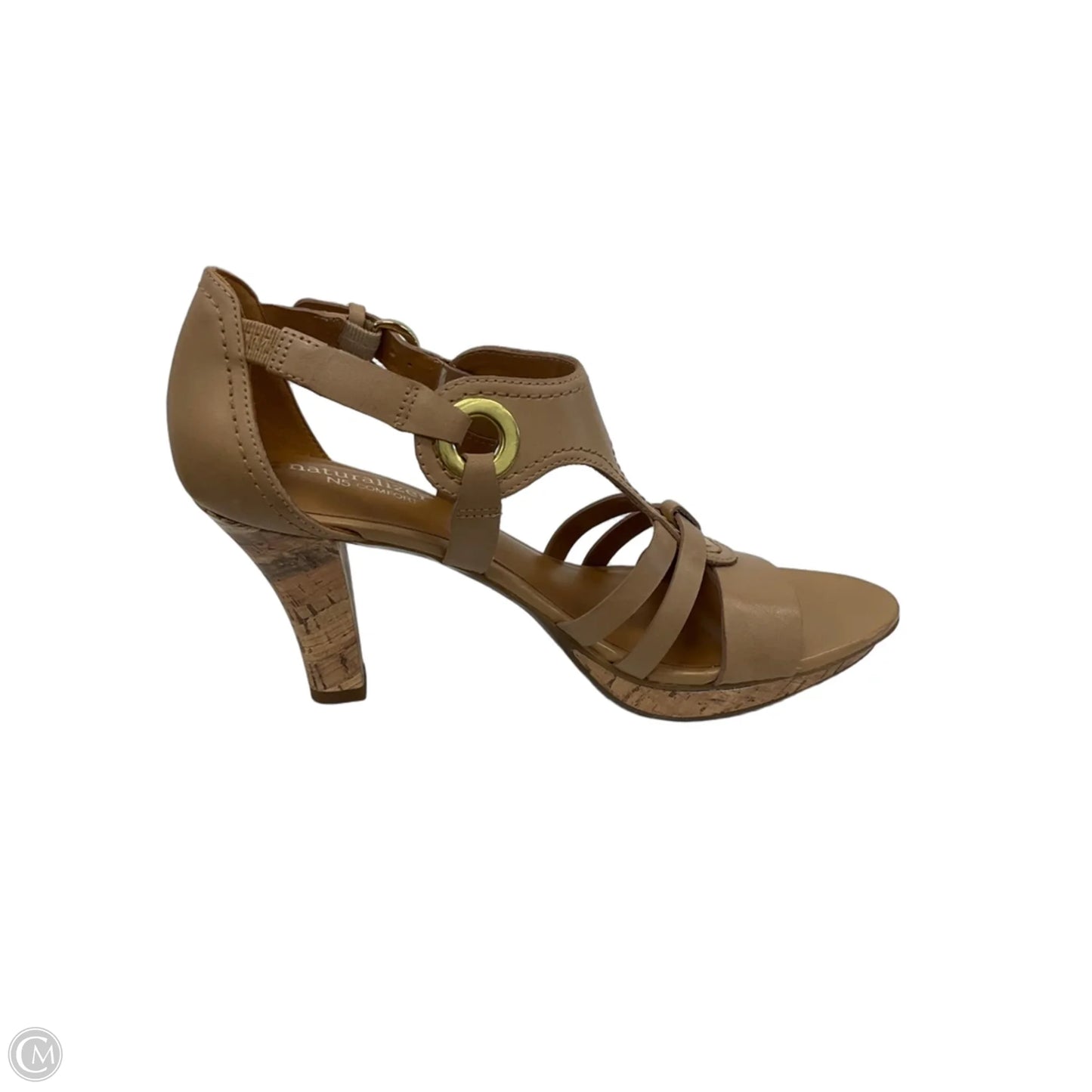 Shoes Heels Platform By Naturalizer In Tan, Size: 7.5