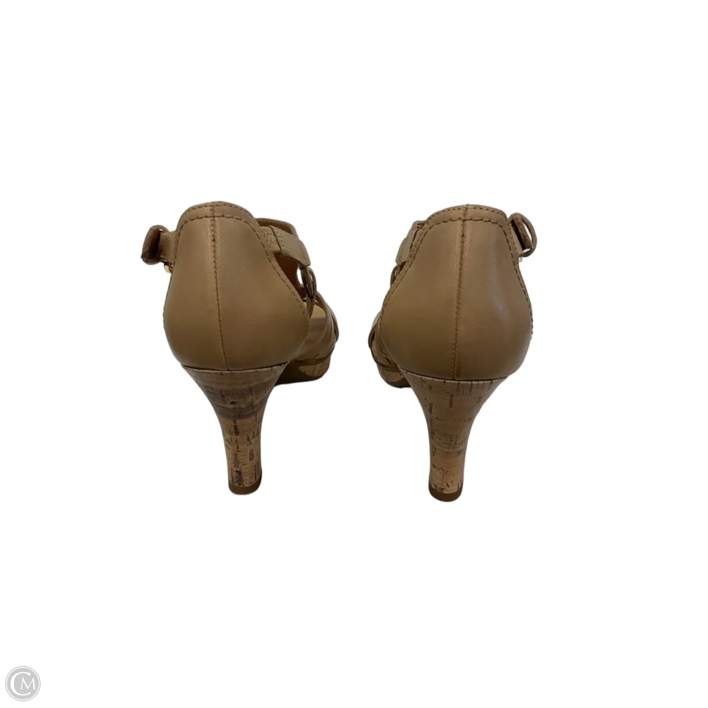 Shoes Heels Platform By Naturalizer In Tan, Size: 7.5