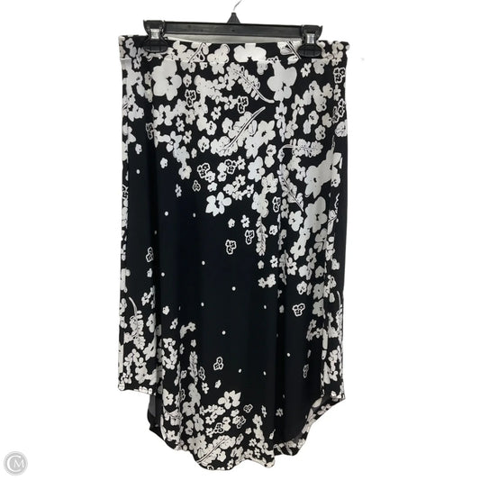 Skirt Maxi By Chicos In Black, Size: M