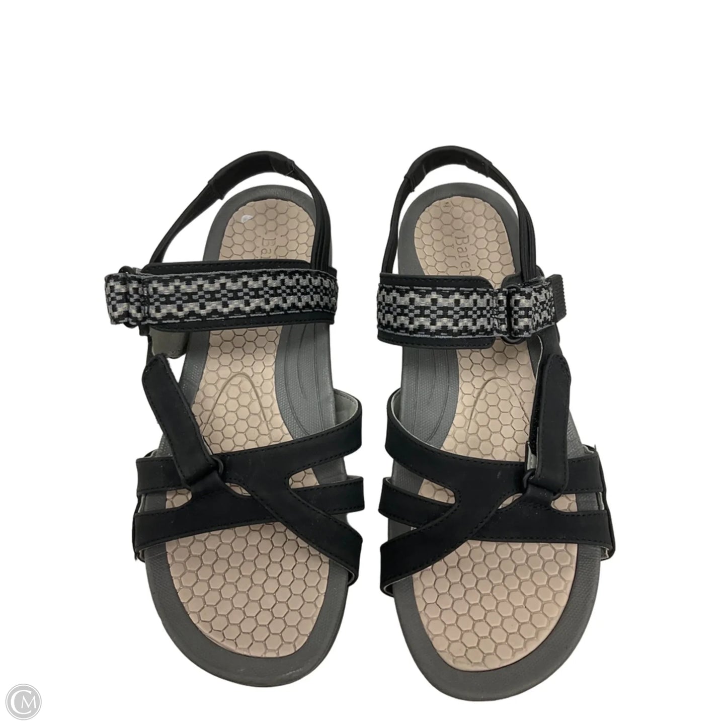 Sandals Heels Platform By Bare Traps In Grey, Size: 7.5