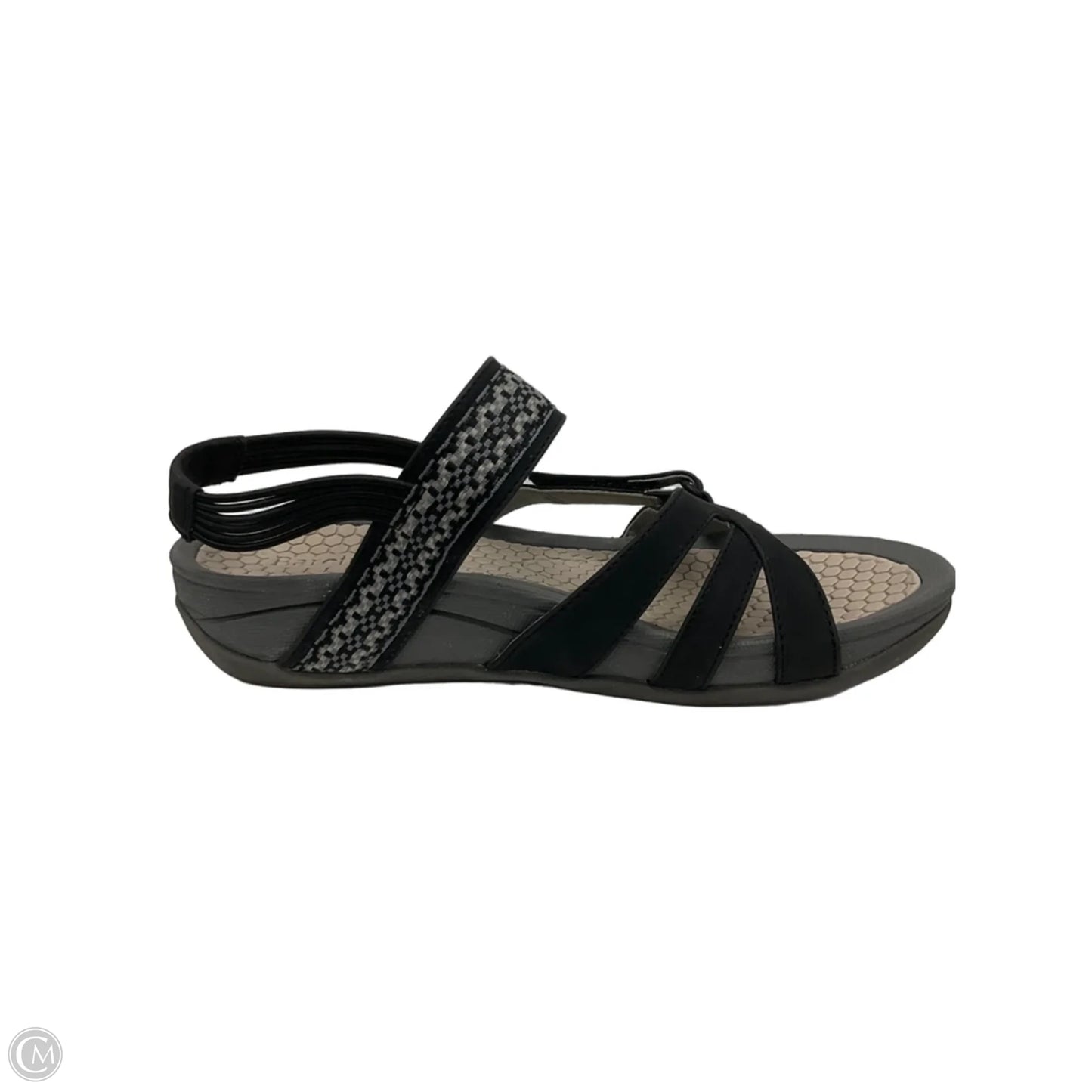 Sandals Heels Platform By Bare Traps In Grey, Size: 7.5
