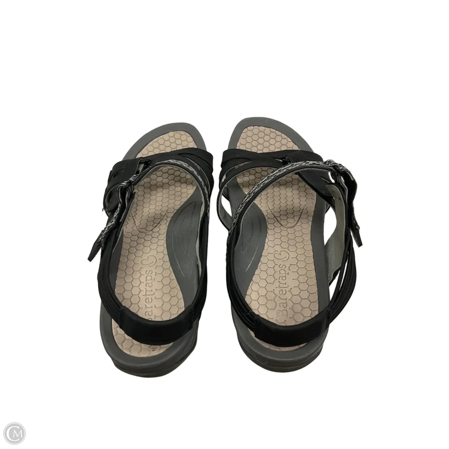 Sandals Heels Platform By Bare Traps In Grey, Size: 7.5