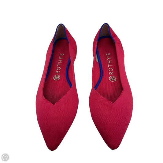 Shoes Flats By Rothys In Pink, Size: 9.5
