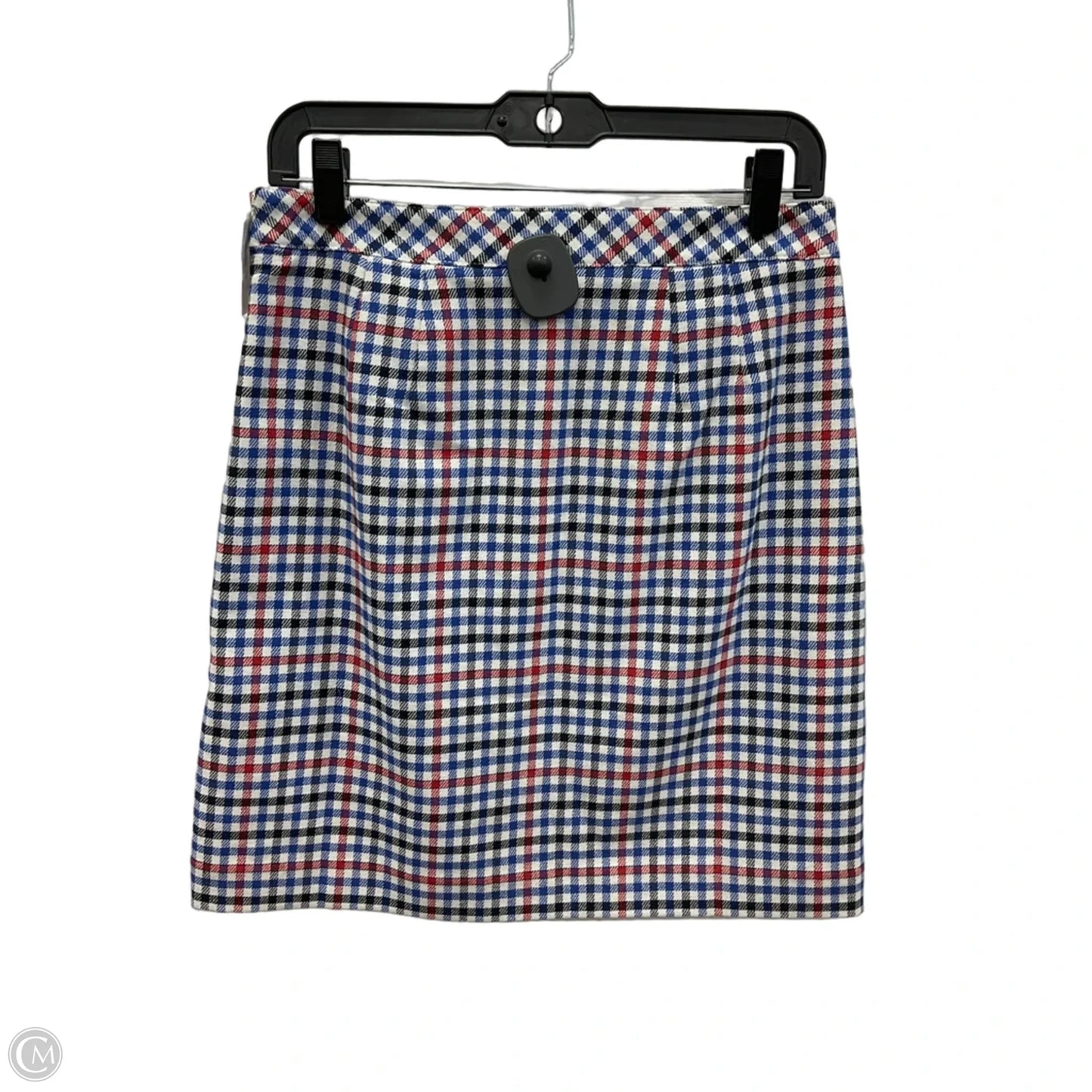 Skirt Mini & Short By Talbots In Blue Red & White, Size: 4