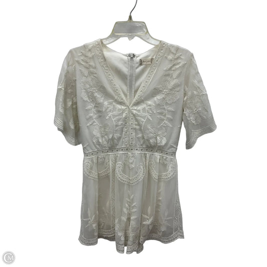 Romper By Altard State In Cream, Size: M