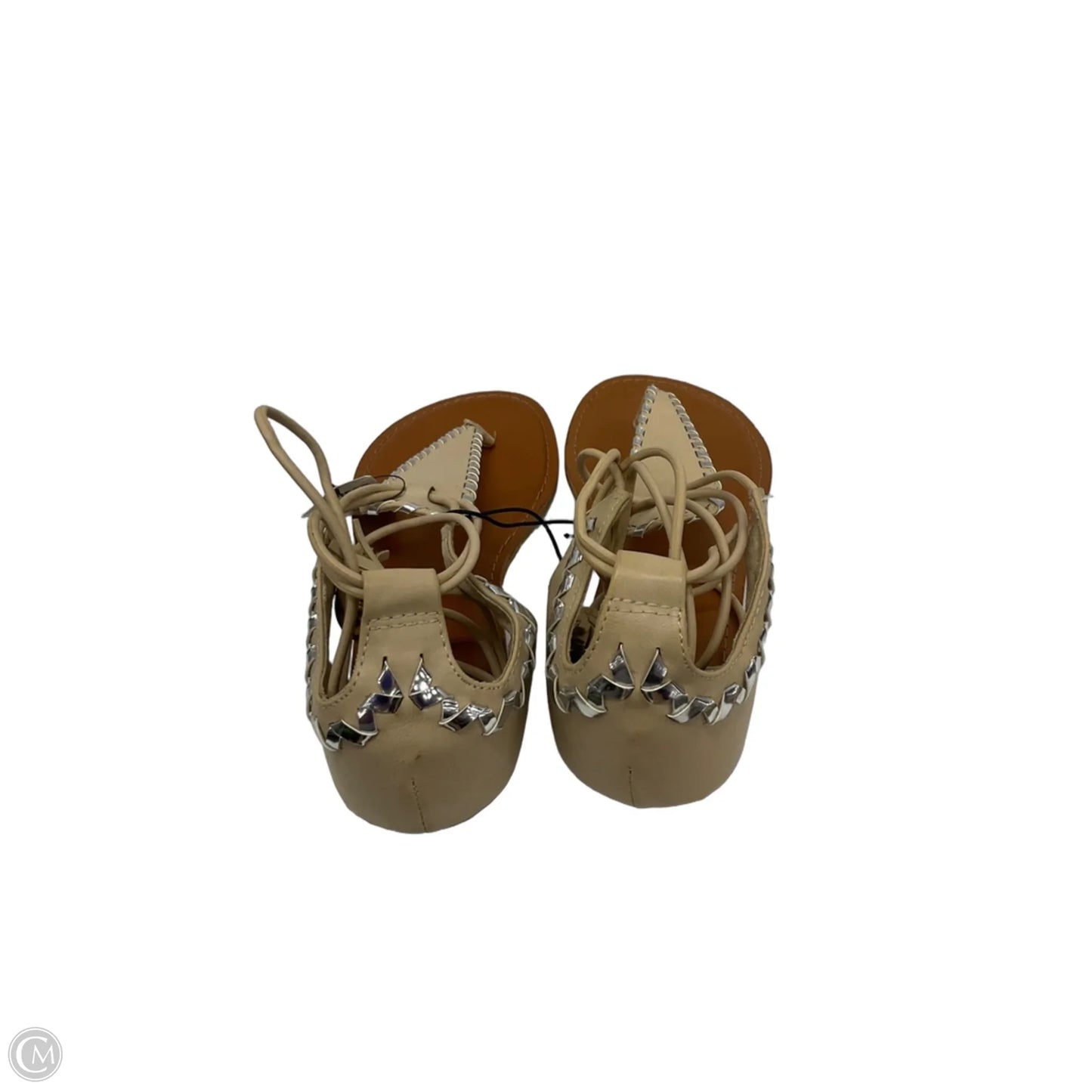 Sandals Flats By Express In Tan, Size: 9