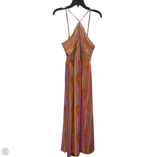 Dress Casual Maxi By Francesca's In Multi-colored, Size: L