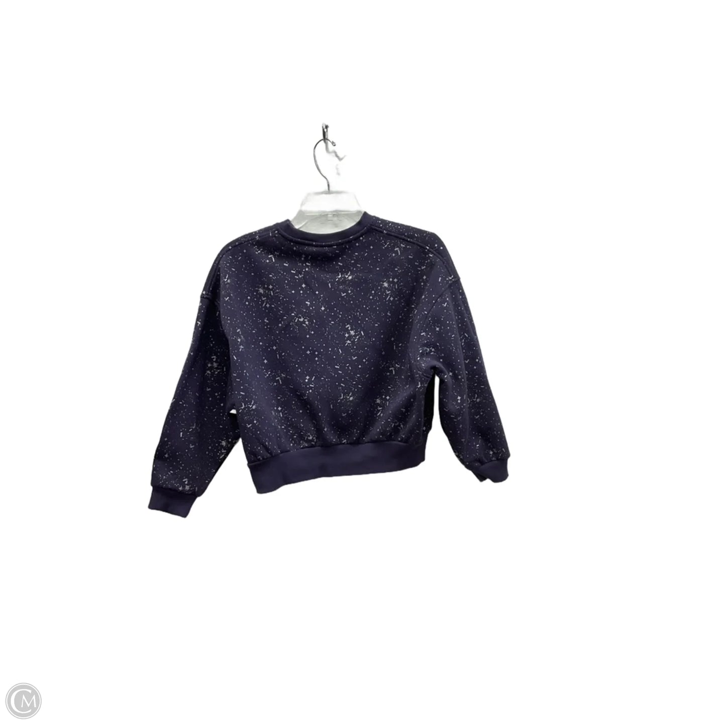 Athletic Top Long Sleeve Crewneck By Nike In Purple, Size: M