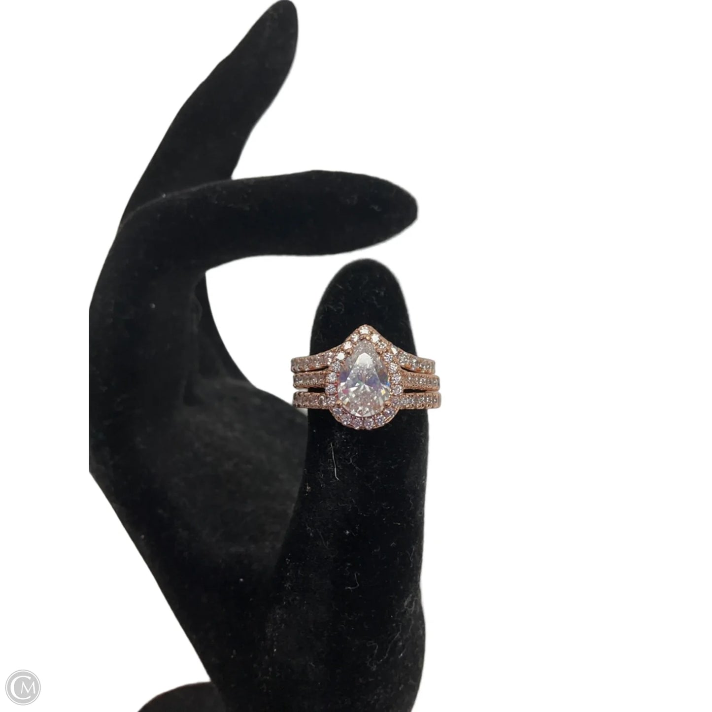 Ring Sterling Silver By Cma, Size: 03 Piece Set