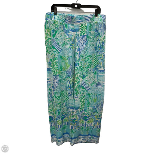 Pants Designer By Lilly Pulitzer In Blue, Size: Xl