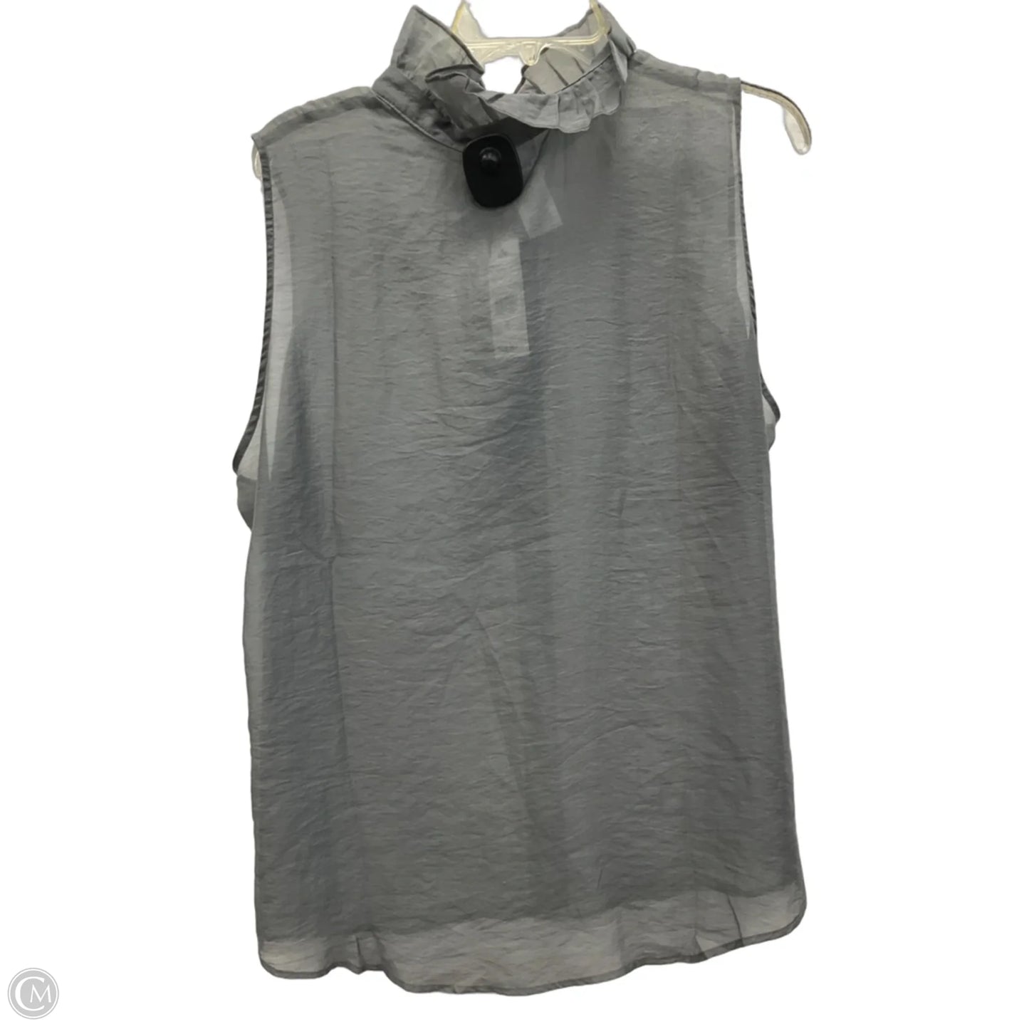 Top Sleeveless By Cabi In Grey, Size: Xl